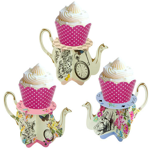 Featured image of post Tea Pot And Cup Cake / Decorate with a swirl of delicious buttercream frosting.