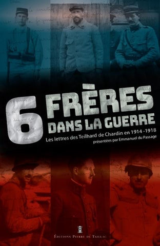 6 frères dans la guerre, livre, lettres, correspondance, première guerre mondiale, soldat