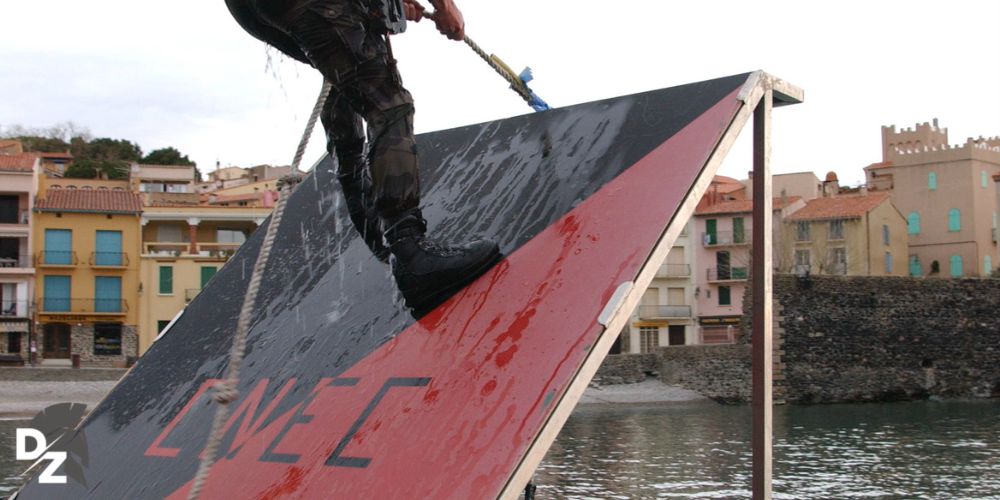 CNEC, centre national d'entrainement commando, armée de terre, collioure, piste nautique