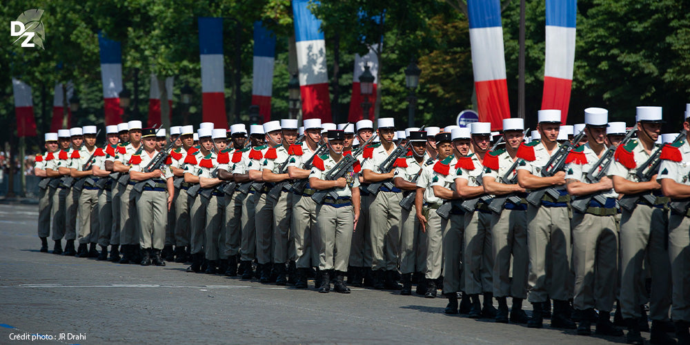 Légion étrangère, 14 juillet, Paris