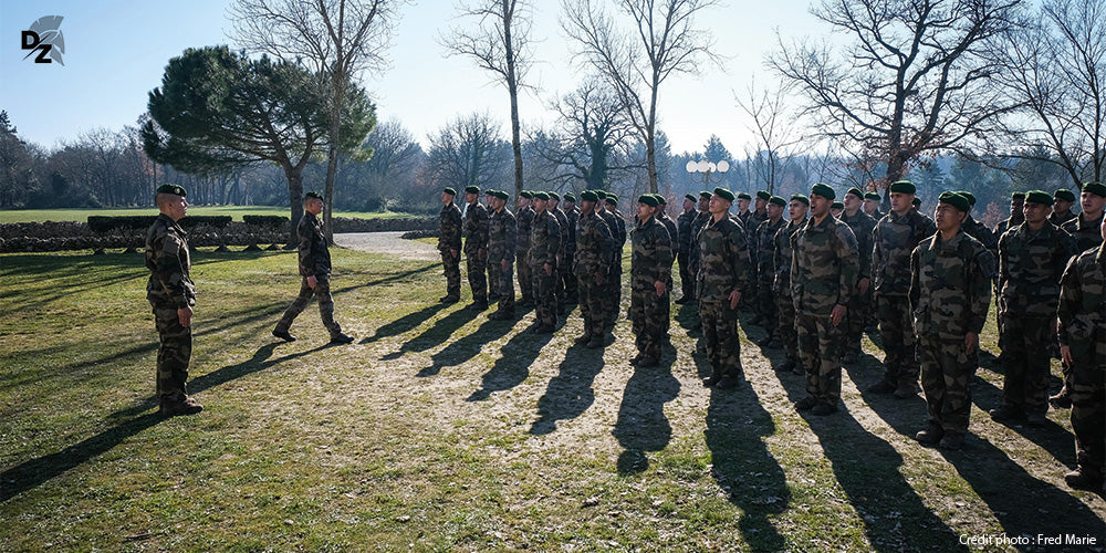 Légion étrangère, formation, classes, berets verts