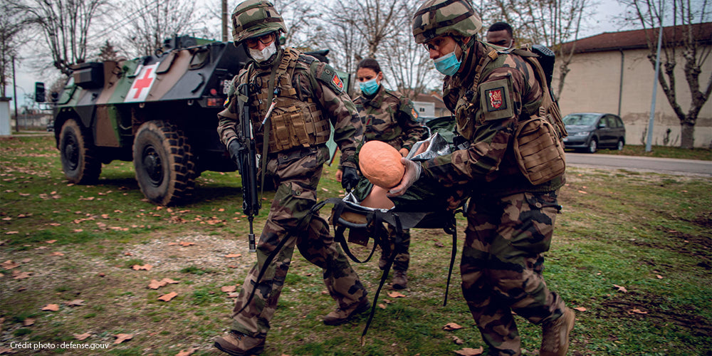 Stage Médichos, secourisme en milieu hostile, service de santé des Armées, SSA