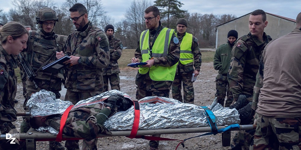 Stage Médichos, SSA, service de santé des Armées, secourisme en milieu hostile