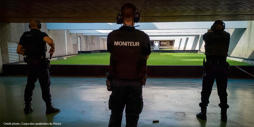 Monaco, compagnie des carabiniers du Prince, tir, armes à feux