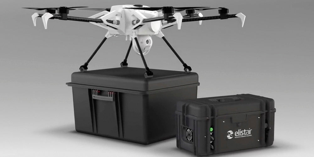 drone, elistair, surveillance vidéo, sécurité