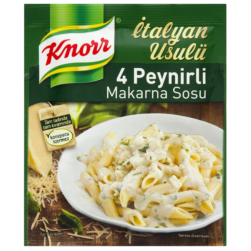 Knorr Four Cheese Pasta Sauce Peynirli Makarna Sosu 50g