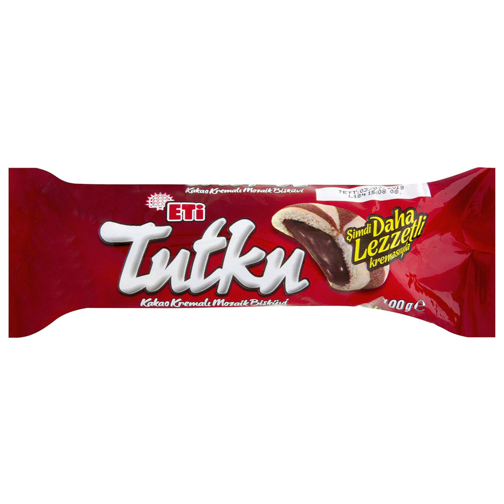 Eti Tutku Cocoa Cream Biscuit (Kakao Kremalı) 100g