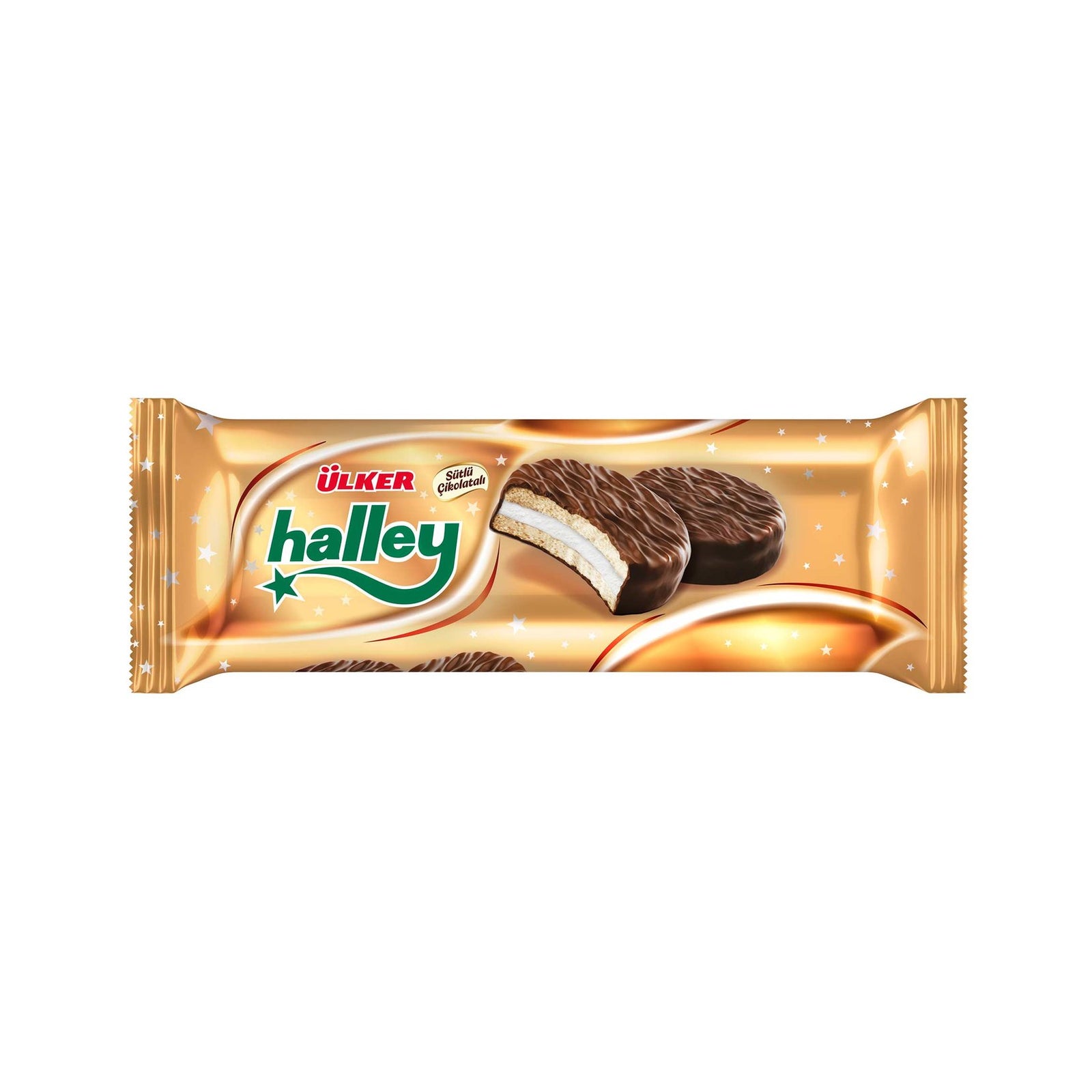 Halley ChocolateCoated Sandwich Cookies 8 pcs (Çikolata Kaplamalı San