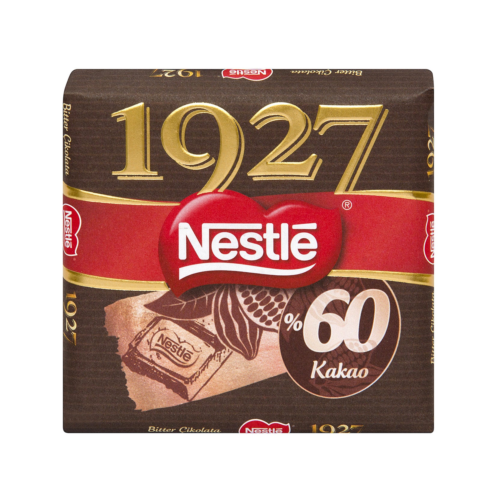 Nestle 1927 60 Semisweet Chocolate (60 Kakaolu Bitter Kare Çikolata)