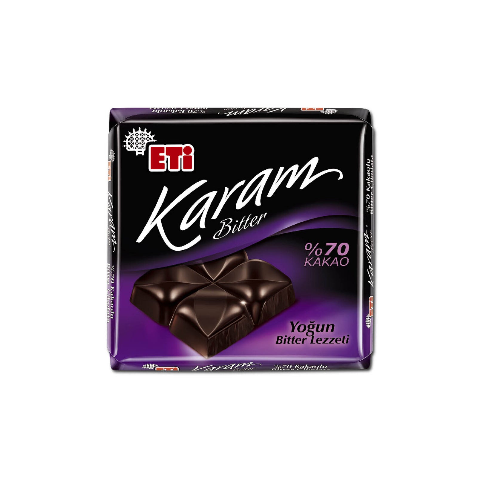 Eti Karam 70 Dark Chocolate (70 Kakaolu Bitter Çikolata) 60g