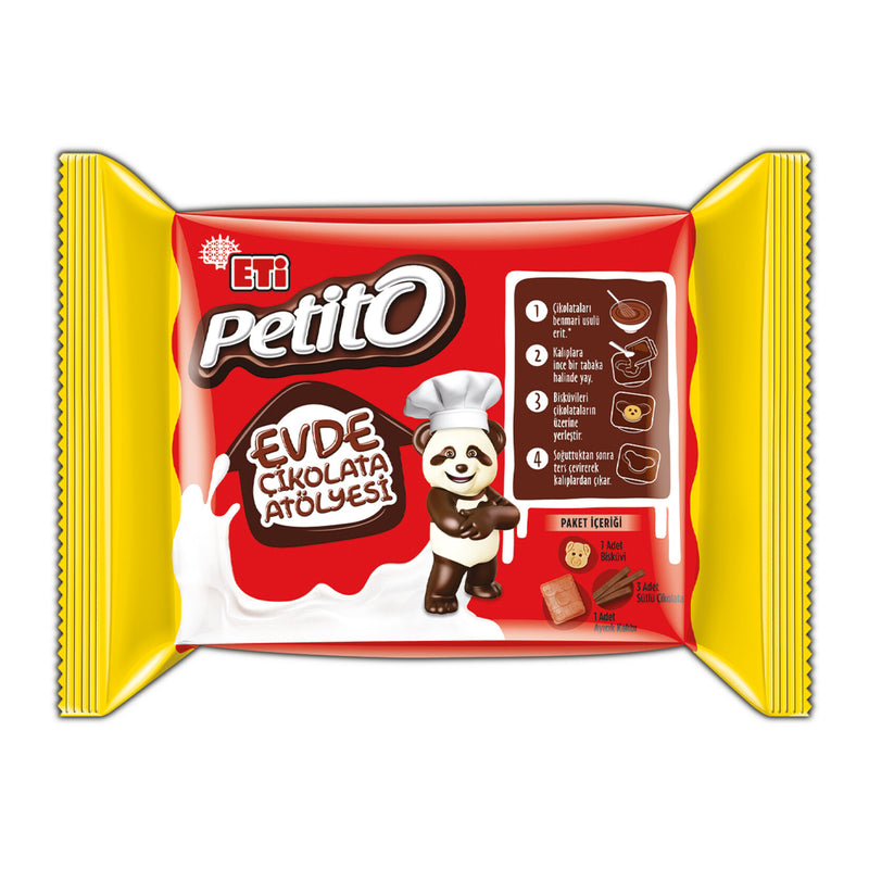 Eti Petito AtHome DIY Milk Chocolate Biscuit (Evde Çikolata