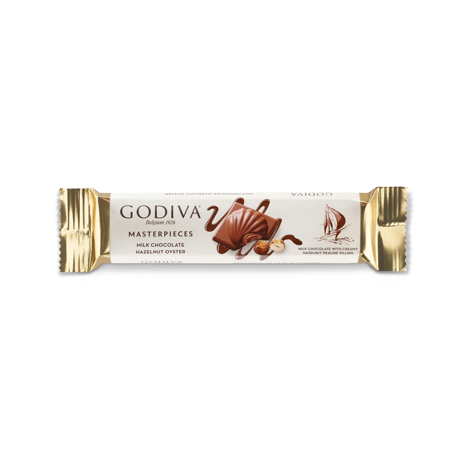 Godiva Masterpieces Hazelnut Milk Chocolate (Fındıklı Sütlü Çikolata B