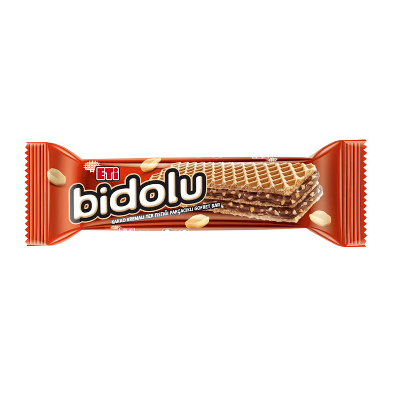 Eti Bidolu Cocoa Cream Peanut Wafer (Kakao Kremalı Yerfıstığı Parçalı