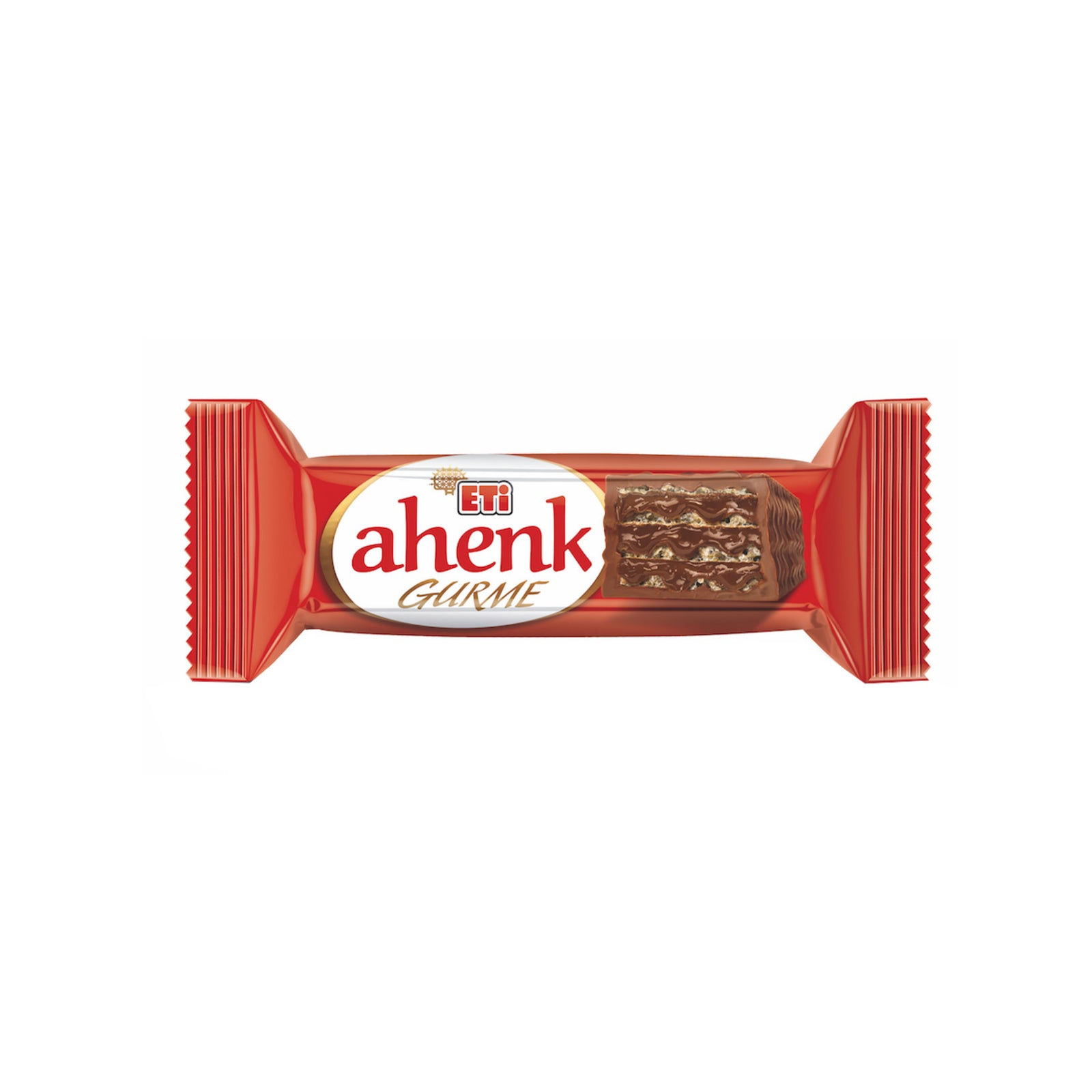 Eti Ahenk Chocolate Wafer with Hazelnut Cream (Ahenk Gurme Çikolata Ka