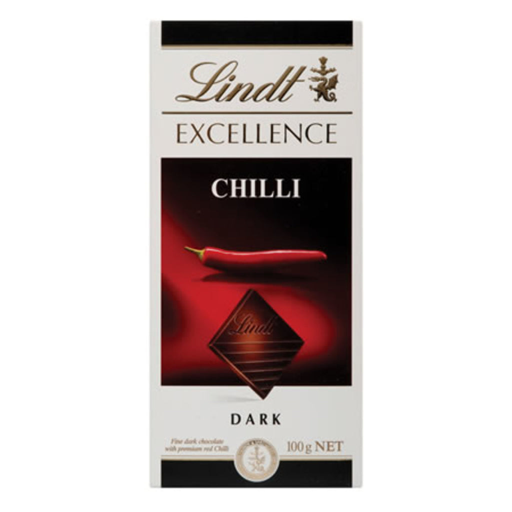 Lindt Excellence Chili Dark Chocolate Çikolata 100g 3408