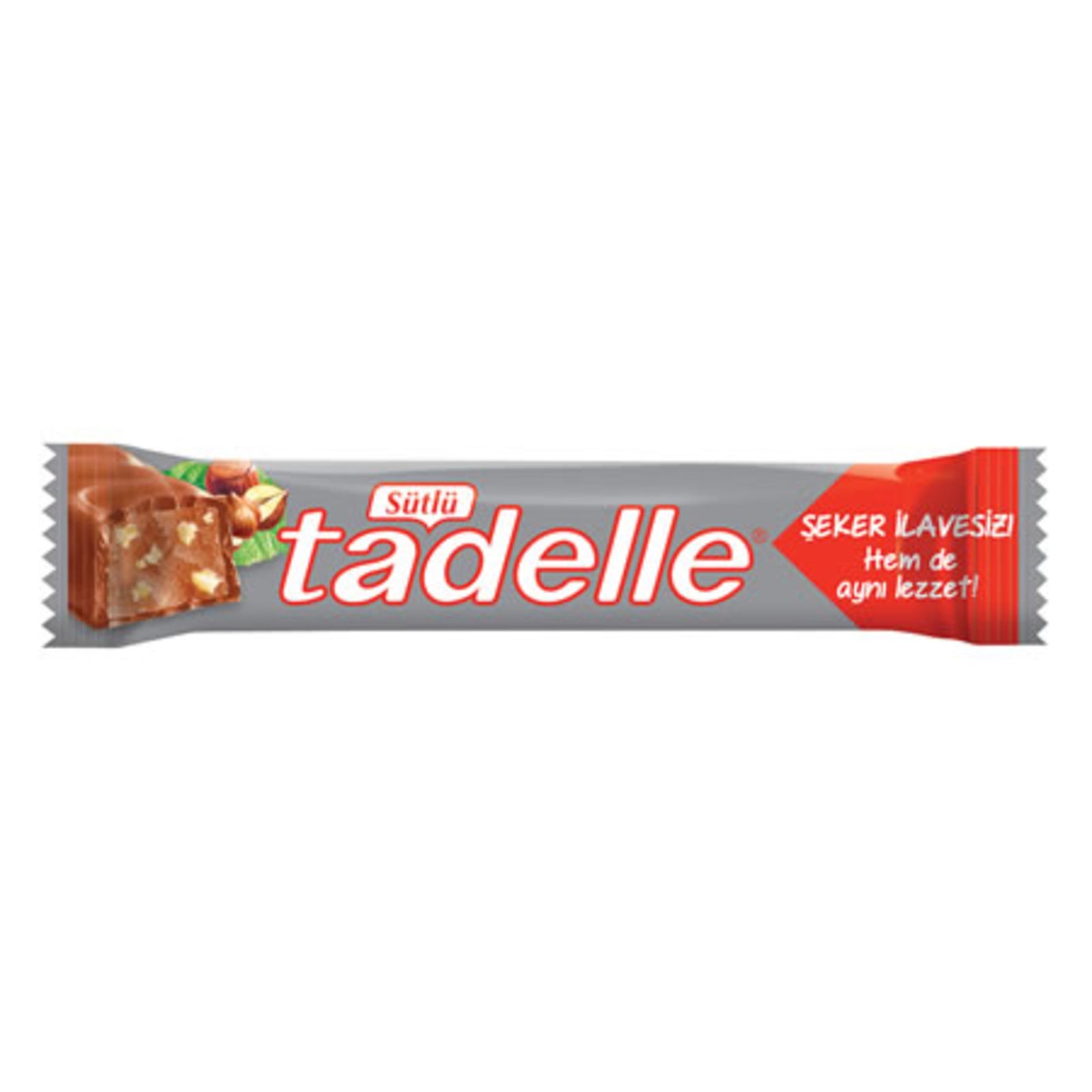 Tadelle SugarFree Milk Chocolate (Sekersiz Sütlü Çikolata) 20g