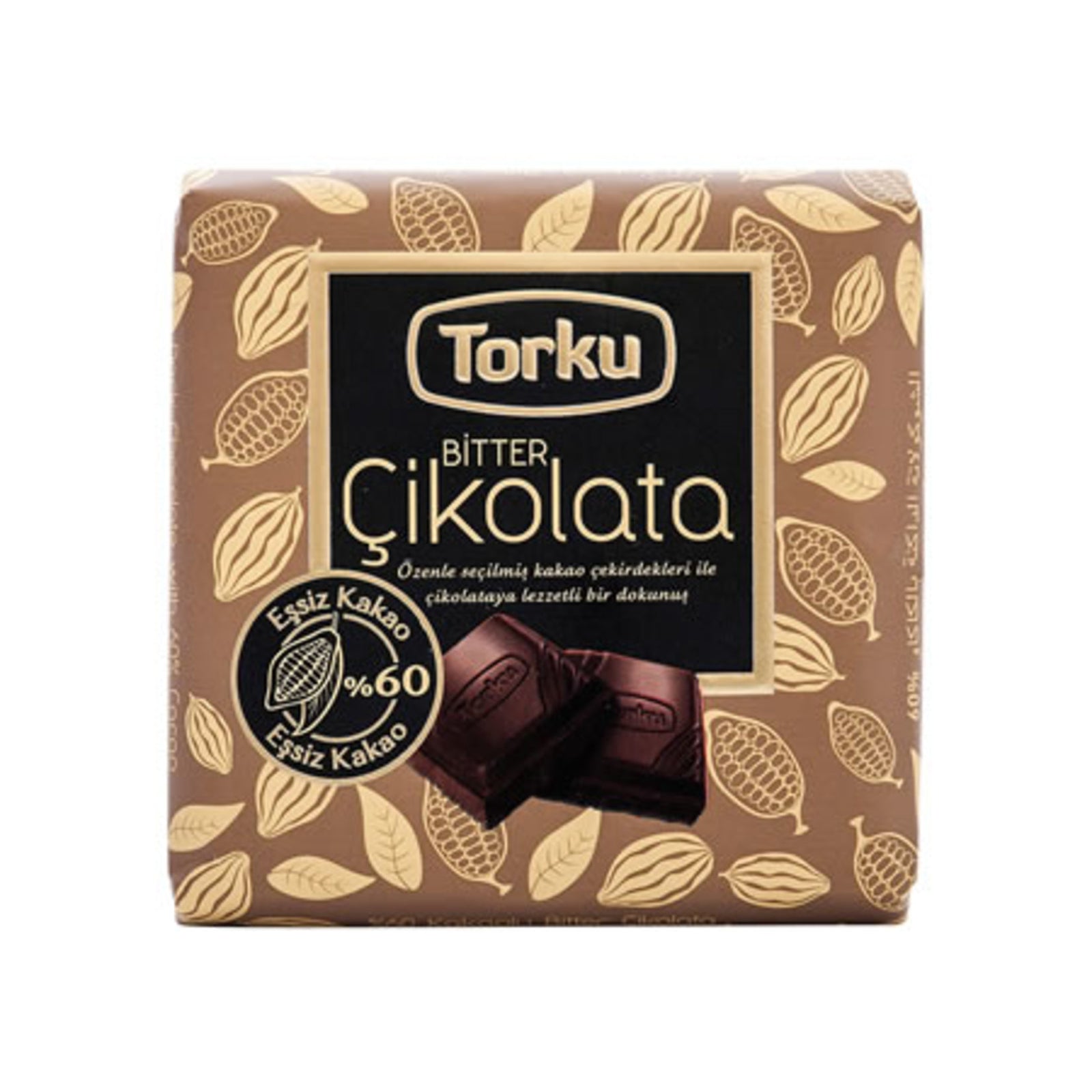 Torku 60 Bitter Chocolate (60 Bitter Çikolata) 70g