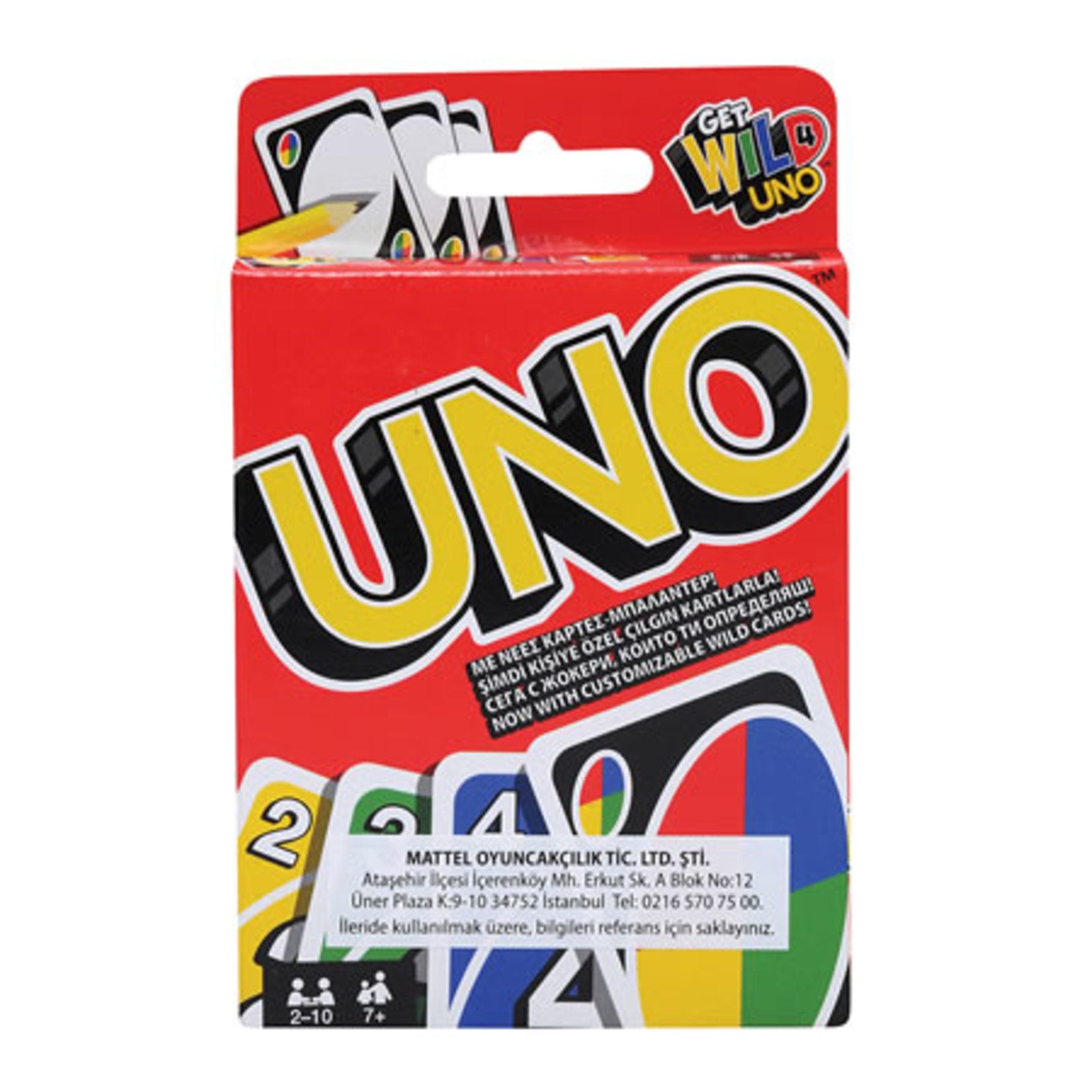 Uno Card Game Turkish (Uno Kartlar-Türkçe)