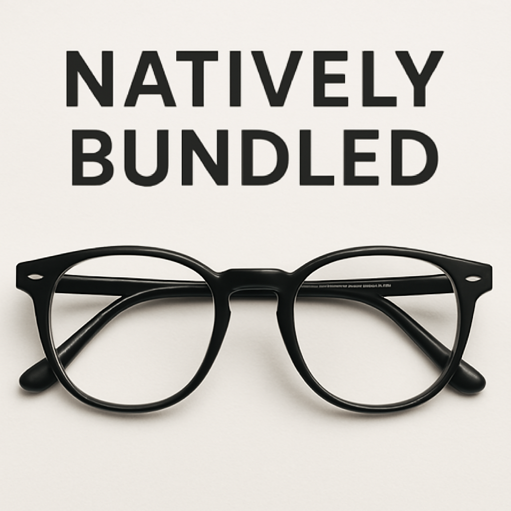 Natively Bundled Frame