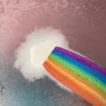 Rainbow Cloud Bath Bomb: Best Mother's Day Gift 2022 | Mother's Day Gift Guide | Goodlifebean