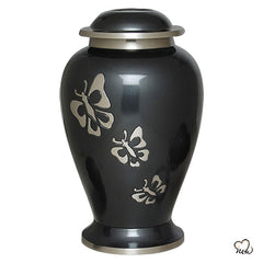 Eternal Butterfly Brass Cremation Urn