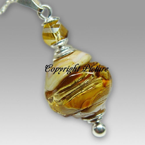  Glory Rock Artistic Glass Cremation Pendant