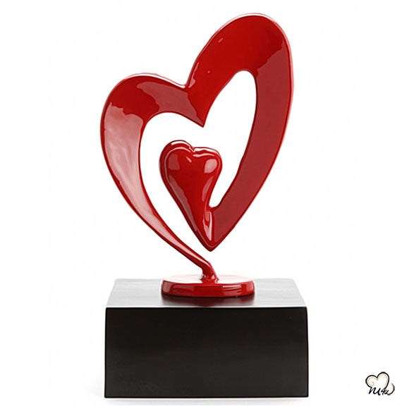  My Heart Art Sculpture Cremation Urn