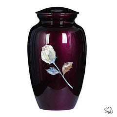 Imperial Rose Mother of Pearl Cremation Urn