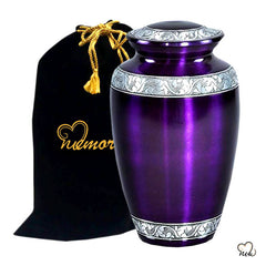 Purple Urns For Ashes