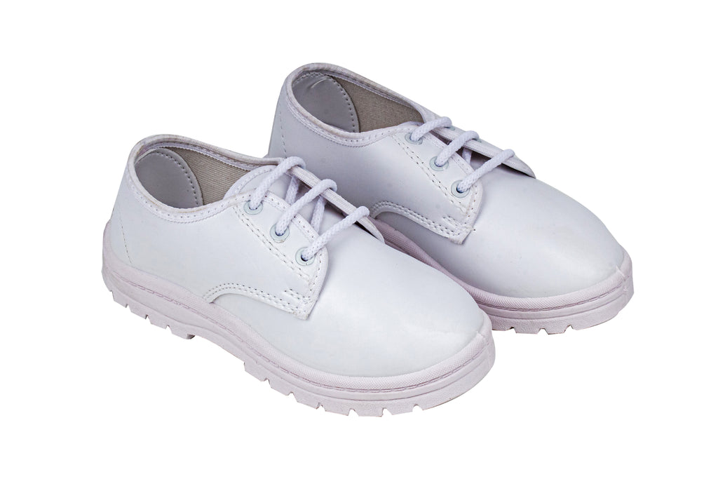 School Shoes Boys (White 11-12 Yrs ) 95260