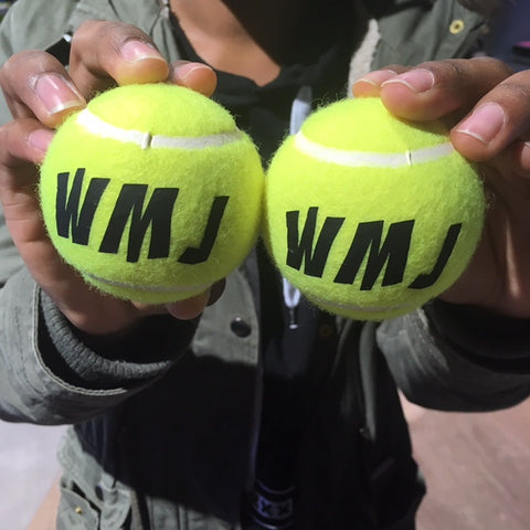 Balles de tennis custom