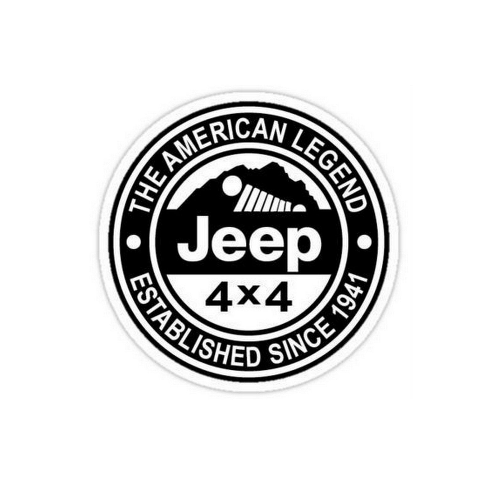 jeep 4x4 sticker