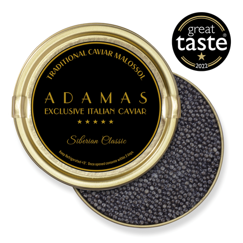 Adamas Baerii Caviar winner of a Great Taste Award