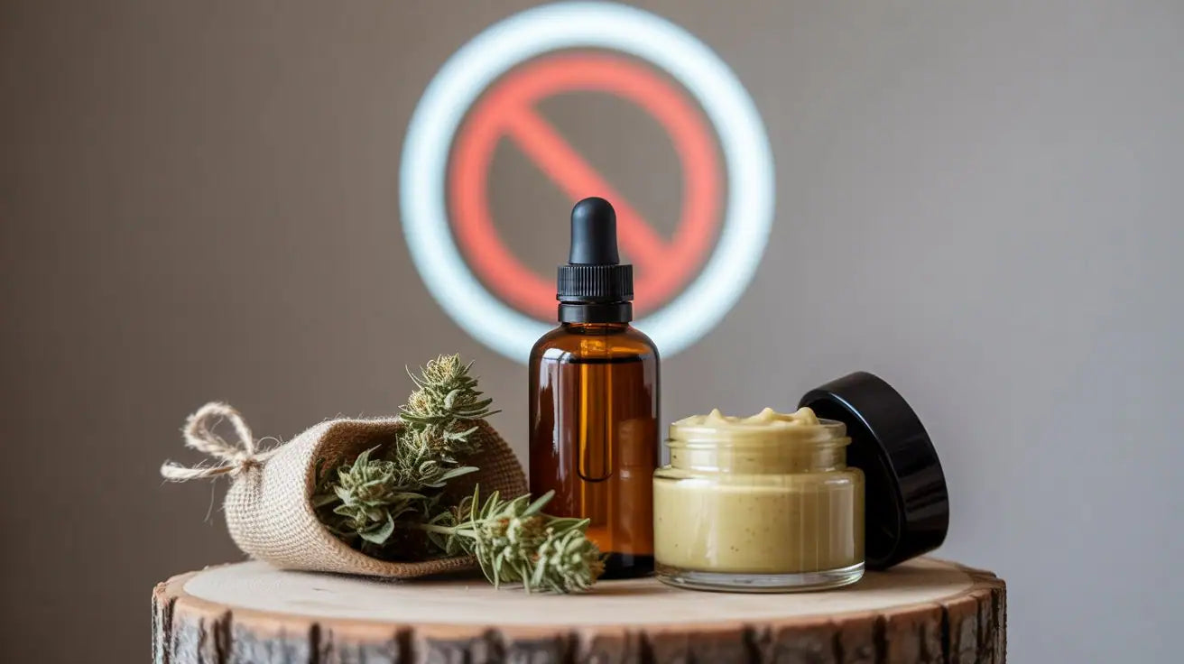 Verbotene CBD Produkte Foto verbotener CBD Produkte in Italien