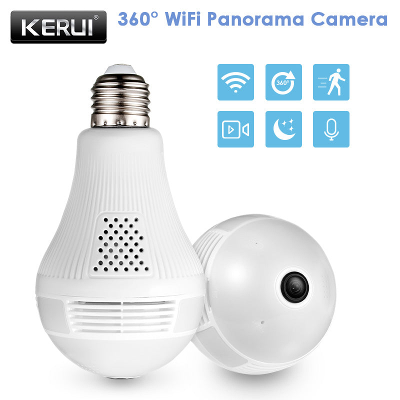 secret light bulb camera