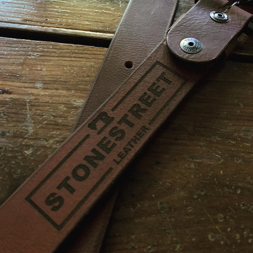 Laser engraving and hot foil stamping examples – Stonestreet Leather