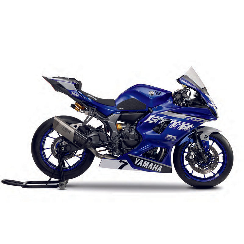 Yamaha R7 Akrapovic Racing Line Exhaust System (Titanium) Crescent