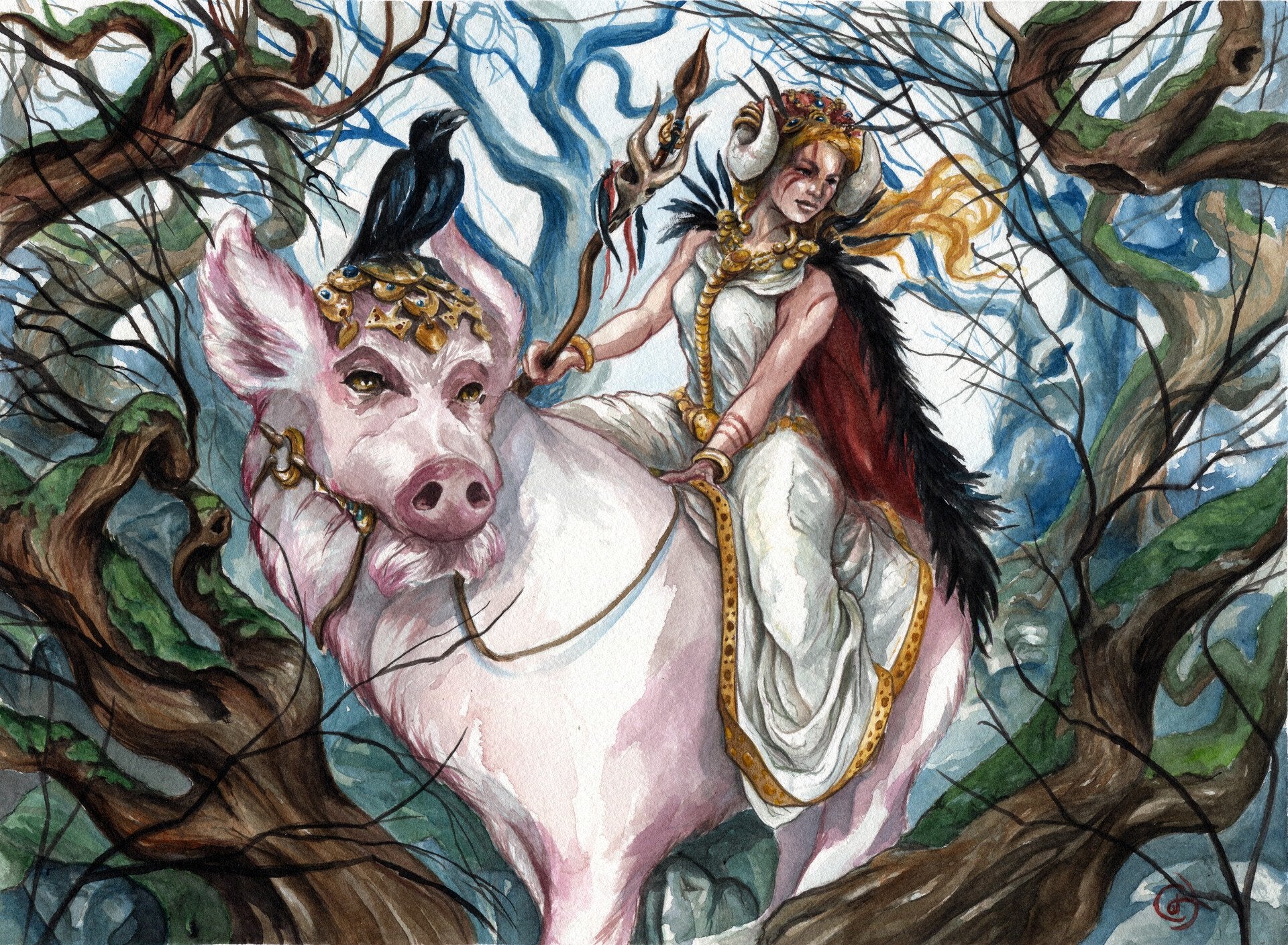 2. Freya, Norse Goddess of Love and Fertility - wide 7