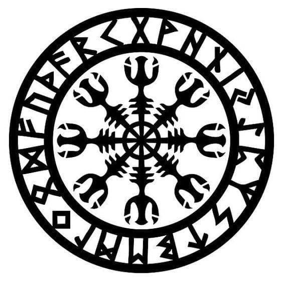runic-aegishjalmur-symbol-helm-of-awe-symbol