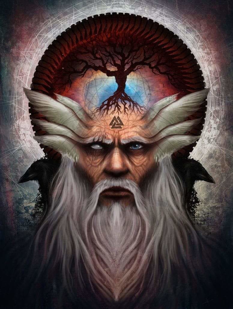 odin-yggdrasil-norse-mythology-god-odin