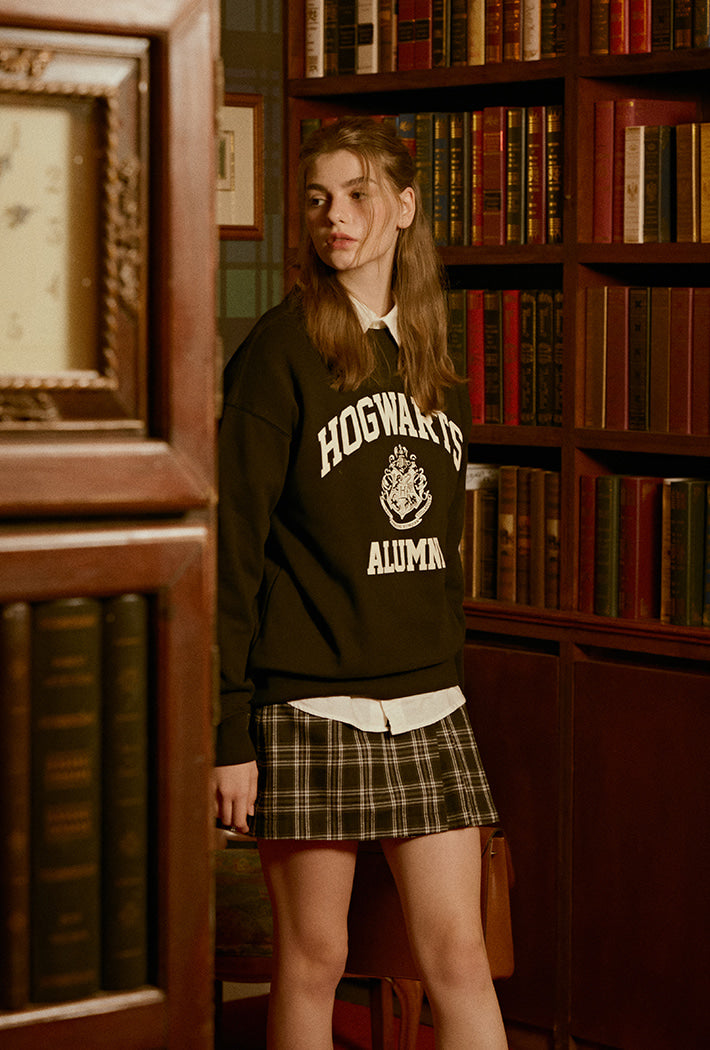 SPAO Harry Potter Hogwarts Dormitory Sweatshirt (BLACK) SPMBC11C01