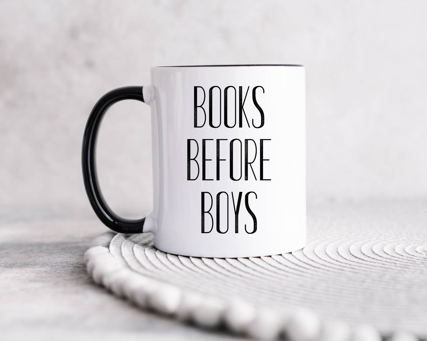 Books Before Boys Mug