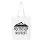 Adventure Novelist Canvas Tote Bag