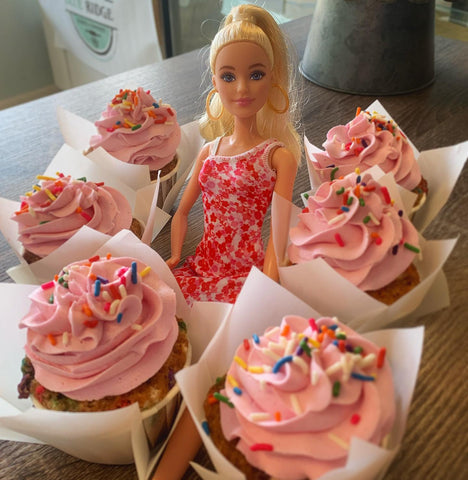 Barbie Cupcakes