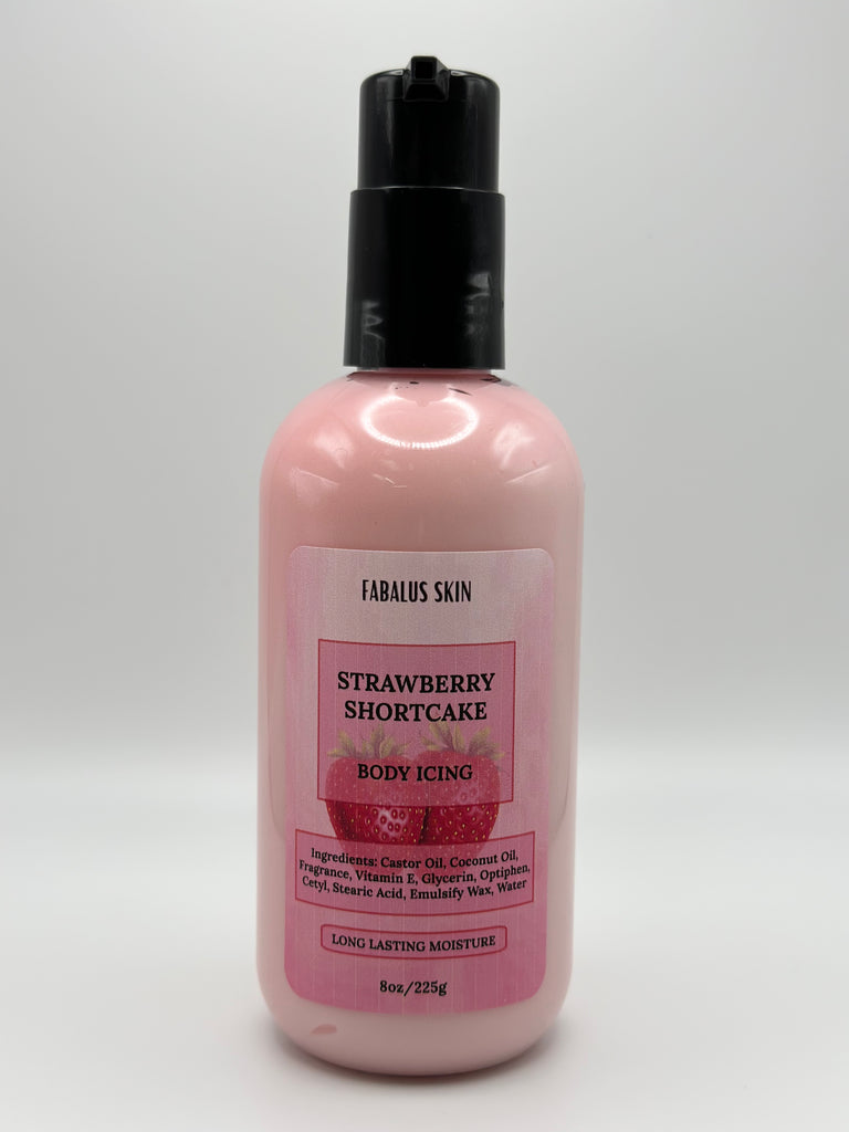 Strawberry Shortcake Body Shimmer Oil.