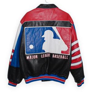 Rare MLB Jeff Hamilton Leather Jacket (XL) – Retro Windbreakers