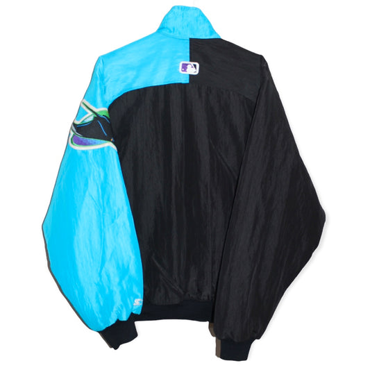 Rare Tampa Bay Devil Rays Mirage Reversible Jacket (L)