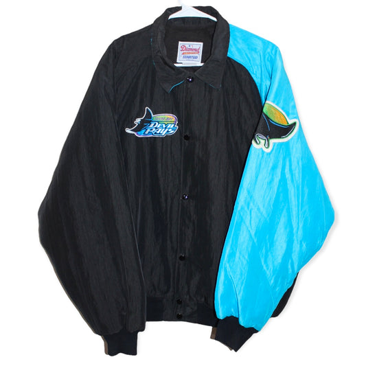 Rare Tampa Bay Devil Rays Mirage Reversible Jacket (L) – Retro