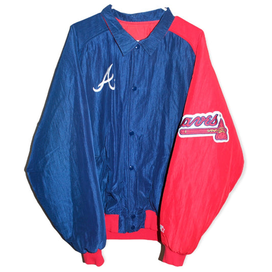 XL/XXL - Vintage Rare Atlanta Braves MLB Baseball Majestic Diamond