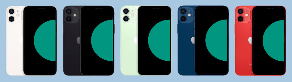 the iPhone 12 mini colors